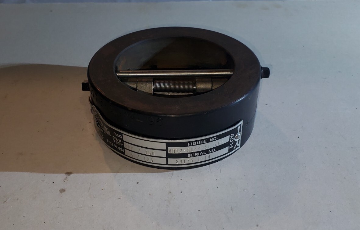 Gulf Valve 3" Wafer Style Check Valve Fig. MB125044SF265 eBay