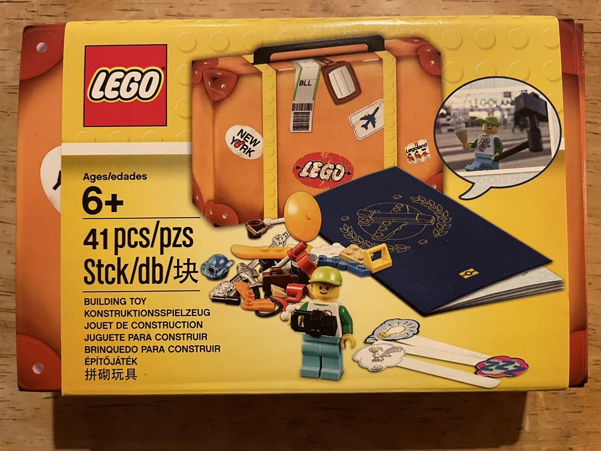箱 LEGO 5004932 Travel Building Suitcase Kit Set Minifigure Sealed