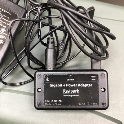 Power over Internet adapter for iPads- REDPARK L6-NETAC GIGABIT-ADAPTER Working