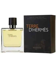 Terre D'Hermes by Hermes for Men Pure Perfume Spray 2.5 oz