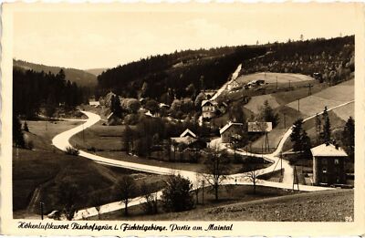 Old postcard AK BISCHOFSGRUN partie am Maintal GERMANY (1380918)