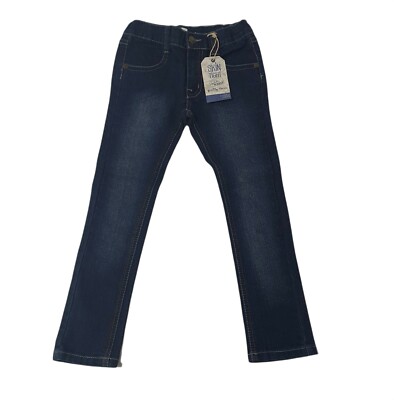 Boys Denim Pumpkin Patch Size 5 (115cm) Boys Blue Jeans Skin Tight Adjust waist