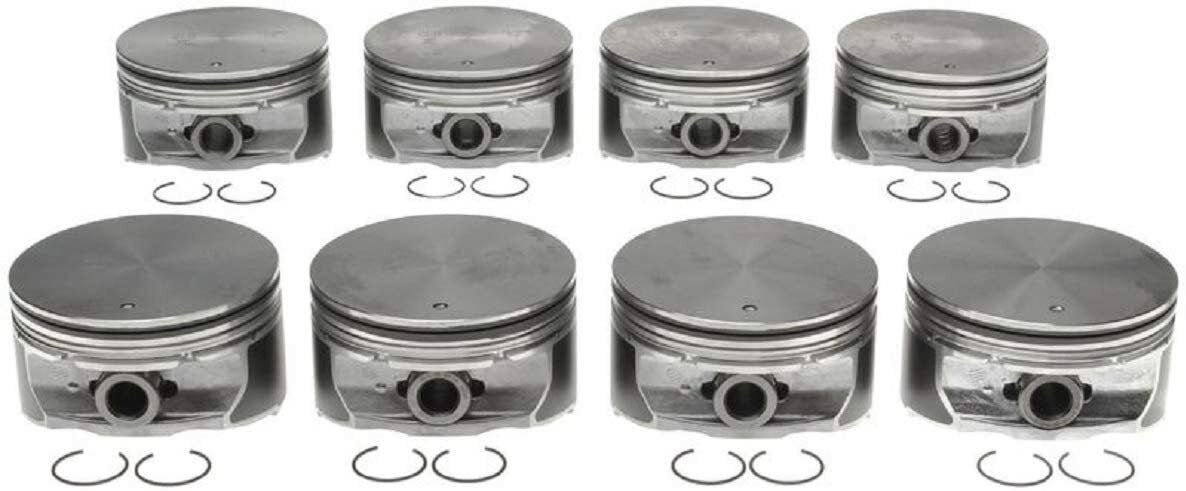 MORESA Hypereutectic FLAT TOP Pistons Set/8 for GM Chevy 6.0L LQ9 FLOAT 030 bore