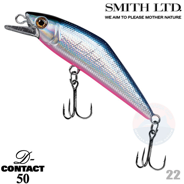 Smith D-Contact 5cm - 4.5g - Fast Sinking/Silent