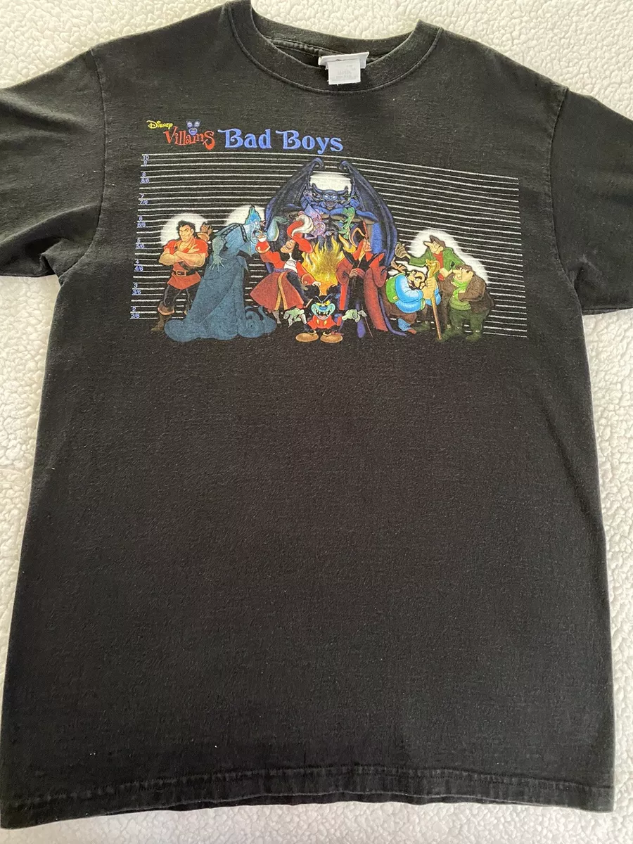 Disney Villains Bad Boys T-shirt, Size M