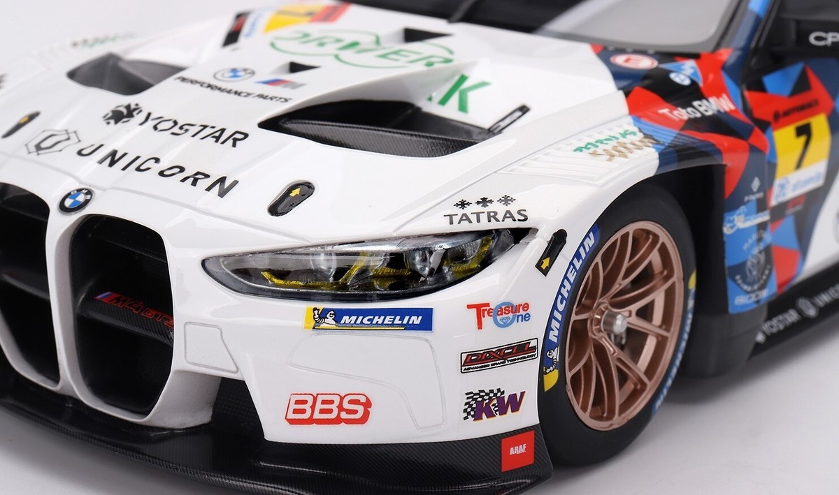 早い者勝ち超希少スタディBMW Z4 GT3 (E89) 限定品ミニカー1/18 TOP SPEED 1/18 スタディ x CRS BMW M4 GT3 2023 スーパーGT