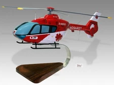 Airbus Eurocopter EC135 DRF Desk Wood Helicopter New Model Large Scale 1/32