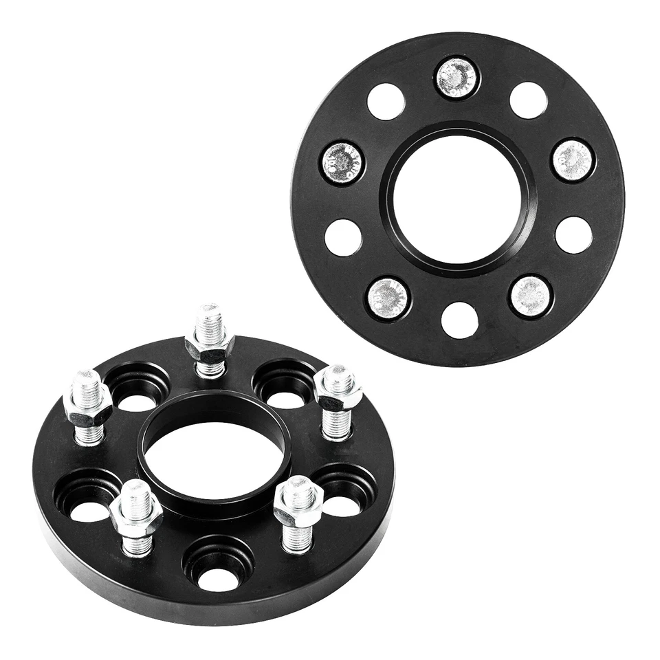 (2) Espaciadores de rueda centrados en el cubo 15 mm 5x108 M12x1,5 para Ford Focus Jaguar tipo F Foto 4 de 4