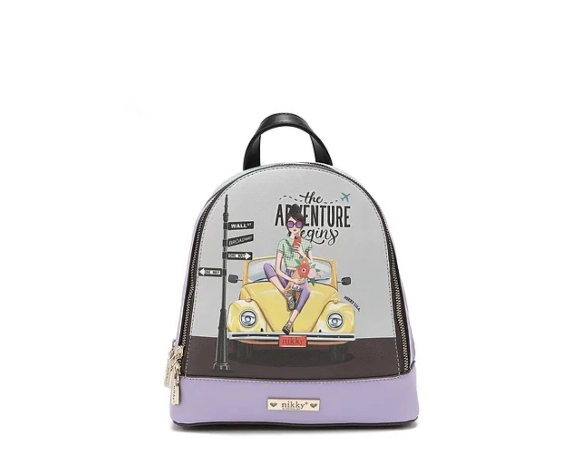 Nicole Lee USA Nikky Fashion Backpack - Best Friend Medium Size Bag Nicole Lee USA Nikky Fashion Backpack | eBay main image 3
