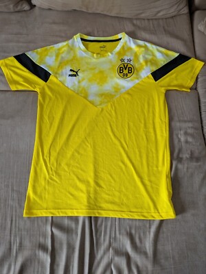 BVB Borussia Dortmund Iconic Trainingsshirt Gr S Puma sehr guter Zustand