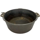 AS IS Vintage Wagner Ware Sidney -0- 1268 J Cast Iron 10" Dutch Oven (No Lid)