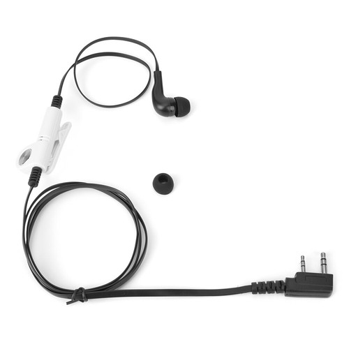 2-pinowy zestaw słuchawkowy mikrofonu PTT Walkie Talkie Słuchawki douszne do radia Kenwood / Baofeng - Zdjęcie 16 z 28