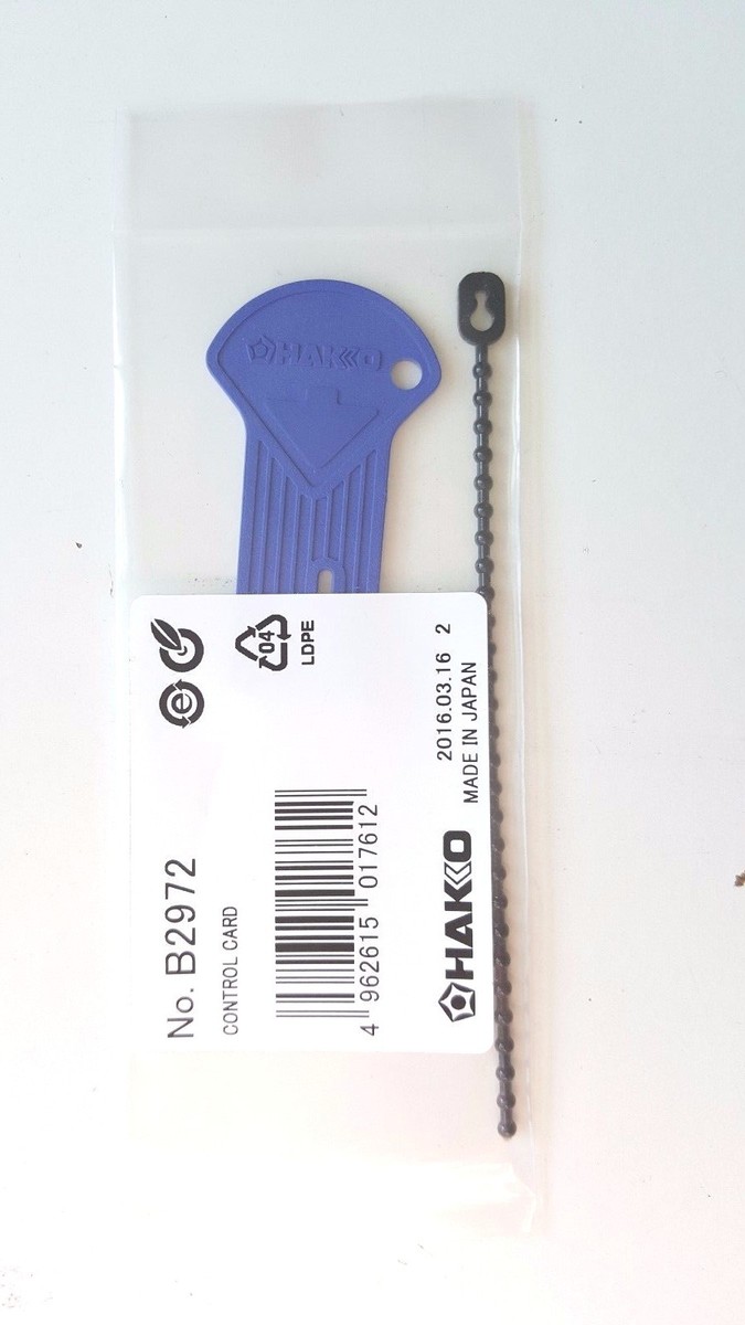Hakko Control Card B2972, For FX-951, FR-803B/802, FM-205