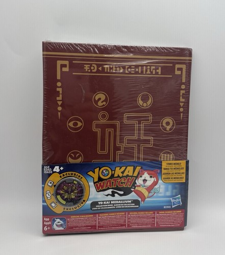 Yokai Yo-kai Watch Medallium Collection HASBRO ALBUM Book Collect Medal Lot Of 2