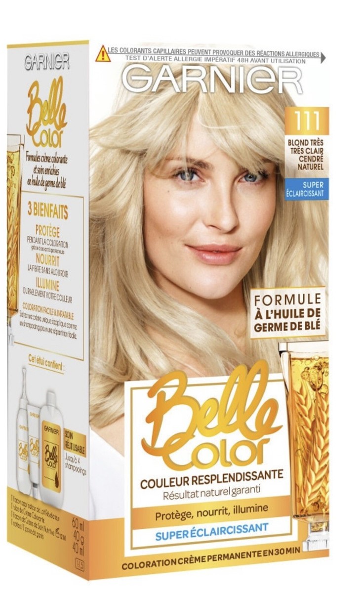 Coloration Garnier Belle Color 112 - Blond Très Très Clair Doré Naturel - Neuf