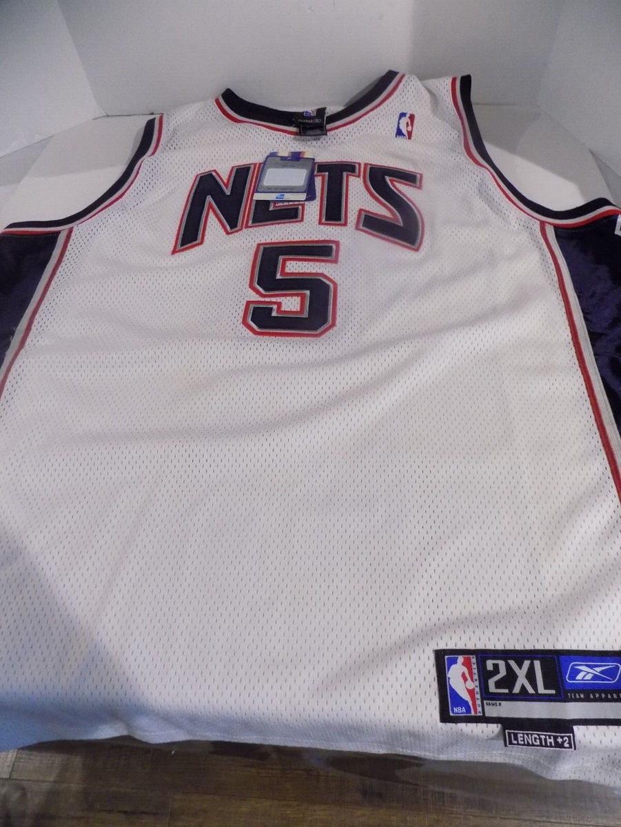 NBA Nets Jason Kidd #5 Jersey Reebok Size 2XL New With Tags | eBay