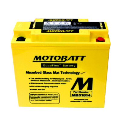 MOTOBATT BATTERIE VERSIEGELT 21AH VERSTÄRKT MB51814 BMW K 1200 RS ABS 2001-2005