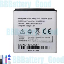 700mAh Battery for Doro PhoneEasy 614 615 680 682 DP615 XD1105007060 Phones