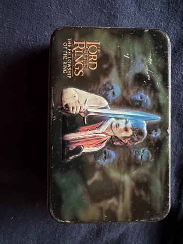 Mint Sealed Playing Cards Collector Tin - Lord of the Rings FOTR - Picture 5 of 5