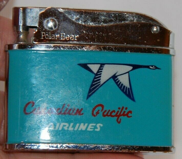 Vintage Advertising Lighter - CANADIAN PACIFIC AIRLINES - Great Logo