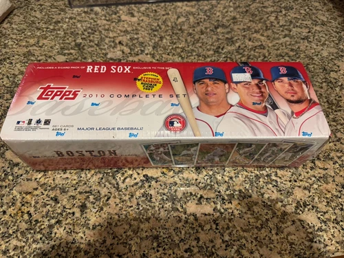 2010 Topps Baseball Factory Sealed Set includes Strasburg Rookie Card #661 Red S