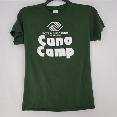 Gildan Boys & Girls Club of Meriden Cuno Camp T-Shirt Unisex Youth Small