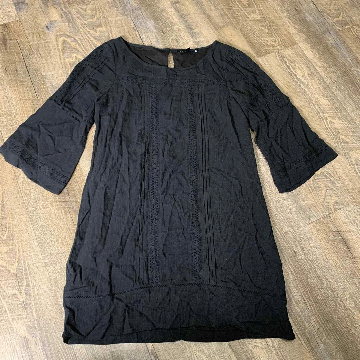 Vestido Cruzado Bodycon Para Mujer | Negro, Hasta La Rodilla | Ideal Para Fiesta, Cóctel O Uso Diario En Verano