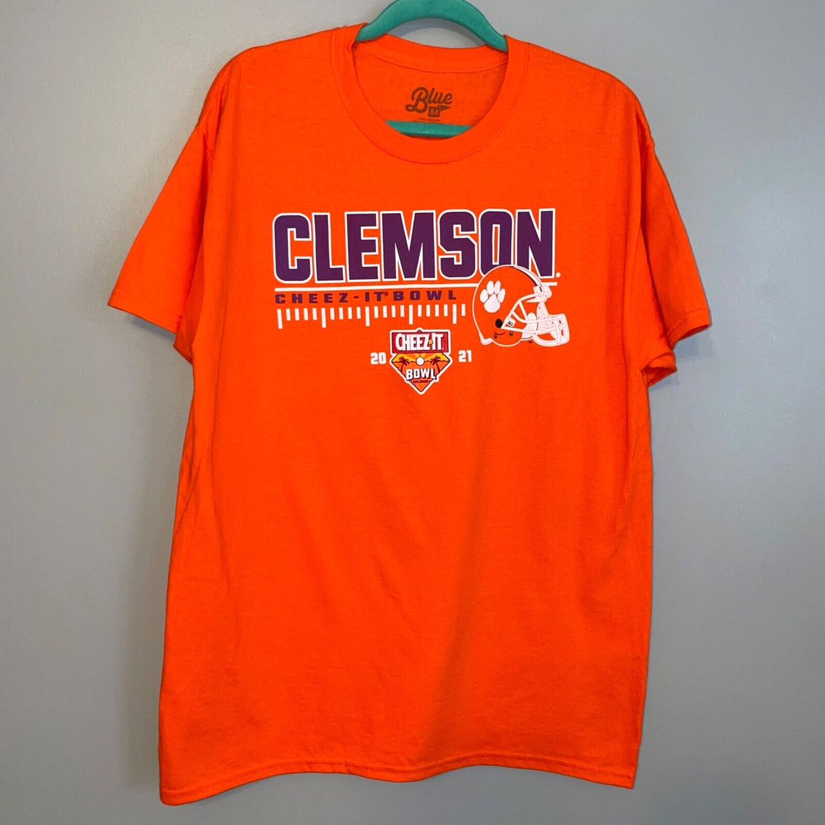 NWOT Blue 84 Dri-Fit Clemson Tigers 2021 Cheez It Bowl Champions