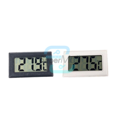Mini Digital LCD Embedded Thermometer Temperature Meter Aquarium Heating Cooling
