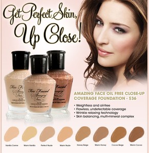 two faced liquid foundation