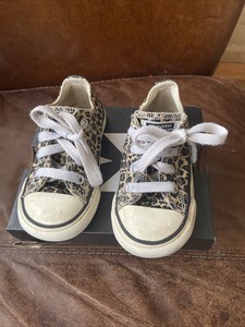 leopard print converse infant