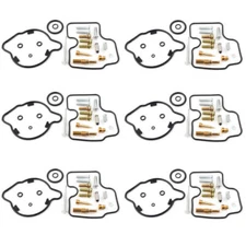 6 Sets Carburetor Rebuild Repair Kit For Honda GL1500C/CT Tour Valkyrie 1500