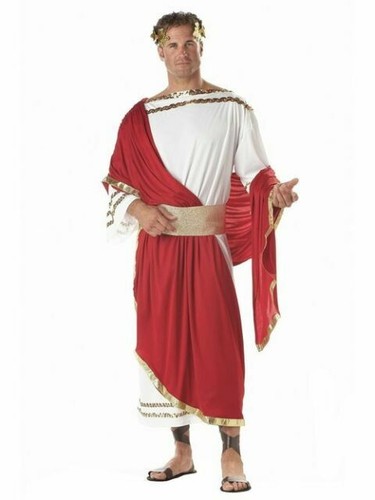 Mens Roman Soldier Costume Gladiator Hercules Toga Medieval Halloween Outfits - Foto 9