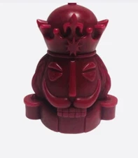 Red Nutcracker Pillar Candle-H For Happy-Bed Bath & Beyond