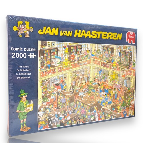 Jan van Haasteren - De Filmset - 2000 stukjes puzzel Jan van Haasteren - De Filmset - 2000 stukjes puzzel