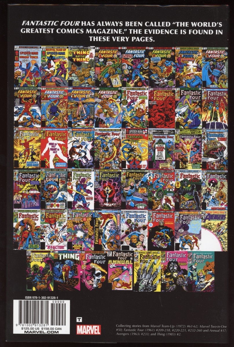 Fantastic Four John Byrne Marvel Comics Omnibus Volume 1 | eBay