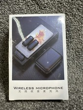 Professional Wireless Lavalier Microphone for iPhone, iPad iOS Collar Clip K60