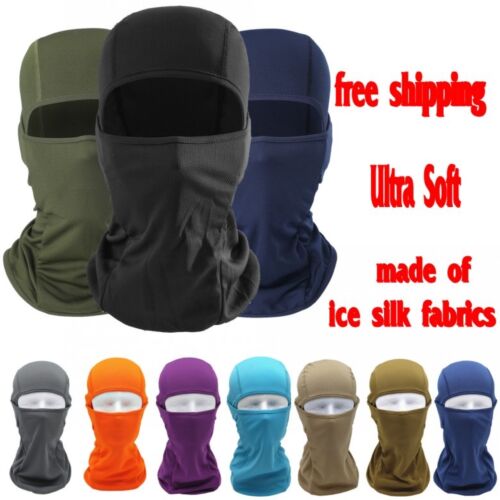 Balaclava Tactical Motorcycle Cycling Hunting Outdoor Ski Full Face Mask au bw - Bild 1 von 16