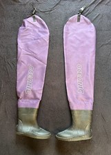 Herren maßgeschneiderte Neopren wasserdichte "Oceanic" Wathose in Lila Größe 9