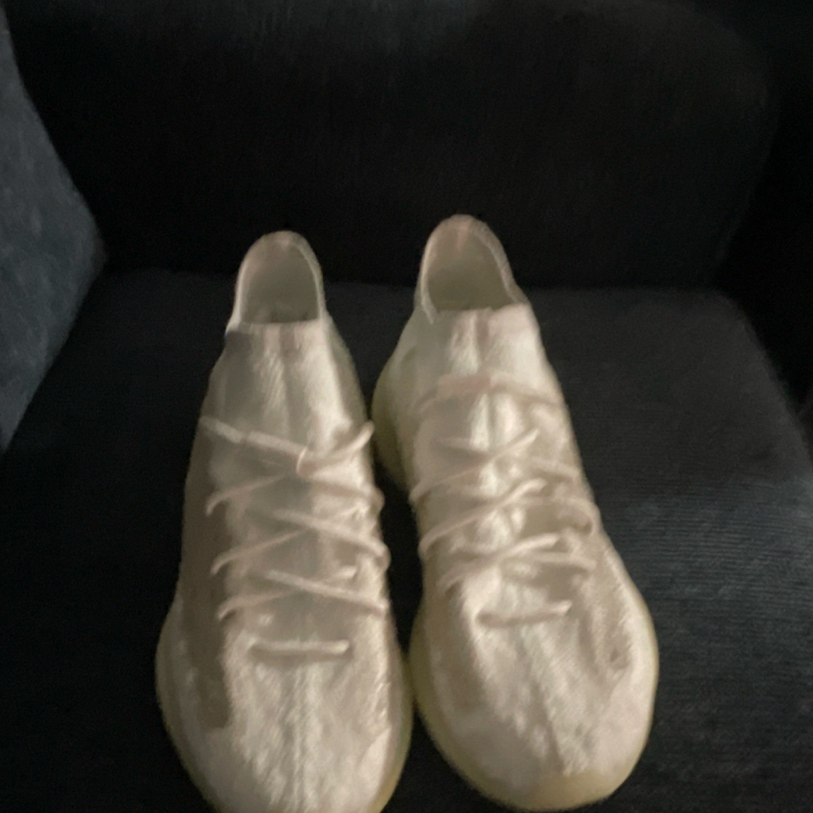 adidas Yeezy Boost 380 White Lace-Up Men's Sneakers