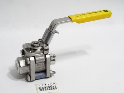 KTM-Mecafrance Kugelhahn RA66TF 1.4408 DN 10 100 bar / unbenutzt