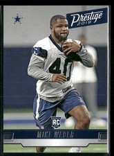 2019 Panini Prestige Mike Weber RC #279 Dallas Cowboys