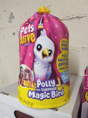 Zuru Pets Alive Polly the Surprise Magic Bird Interactive Talking Pet Figure