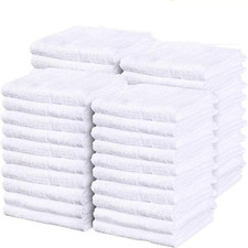 14 In. X 17 In. White Terry Towels 120-Pack 