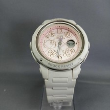 Casio BGA-150KT Quartz Ladies Watch 38mm Pink Resin Used