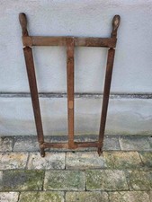 alte Säge Handsäge Holzsäge Gestellsäge Spannsäge Schreiner Zimmermann Holz Deko