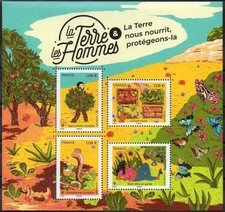 2021 France Block F5514** The Earth And The People Agriculture Ecology TTB MNH