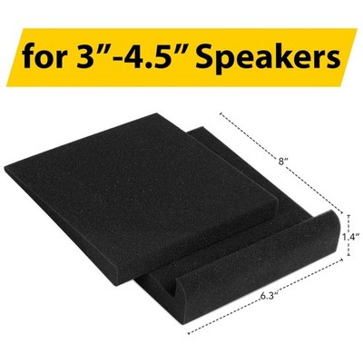 Isolation Stands for Bookshelf Speakers | SMPad 4