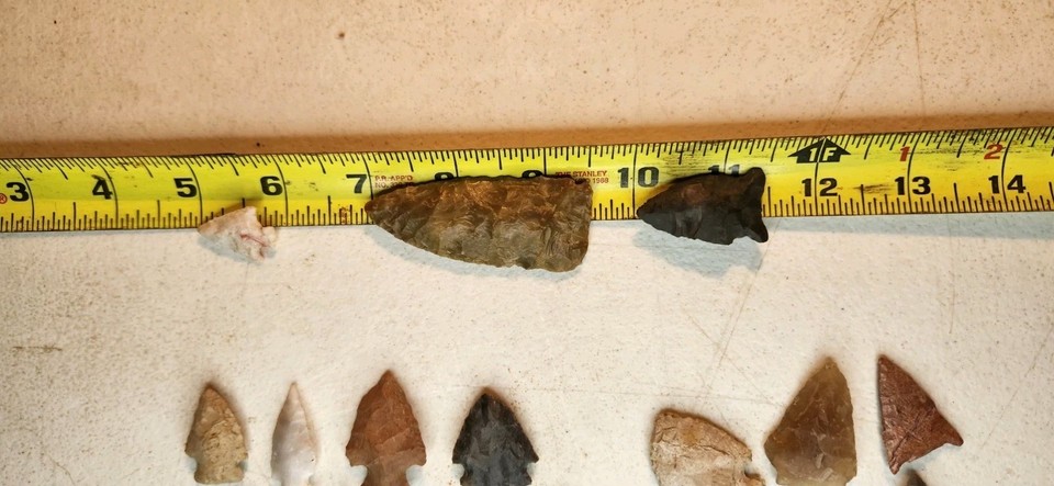 22 Piece Random Native American Indian Arrowhead Authentic Ohio | eBay