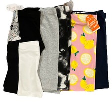 Wonder Nation Girl's Bike Shorts Set of 2 New Pick Colors and Size  5K50